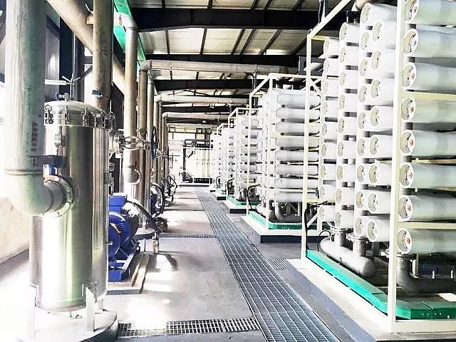 精制錳砂濾料廠家鞍鋼北大溝污水處理系統項目投產