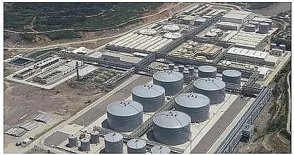 無煙煤濾料0.8-1.2mm生產廠家浙江石化項目高含鹽污水線完成驗收移交