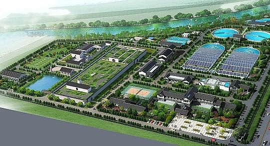 高品質反沖洗濾帽排水帽生產廠家鳳凰橋污水處理廠新概念污水廠進入試運行